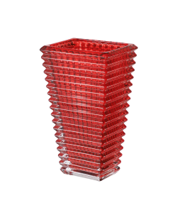 Flower Crystal Vase (Red)